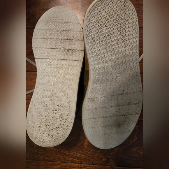 Clarks Men Forge Stride Tan Leather Boot 12M - Picture 3 of 7